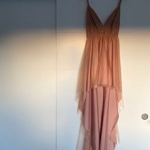 Windsor Stephanie Natural Tulle Dress